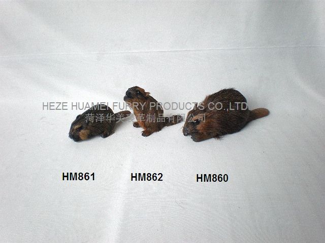 HM861,菏泽宇航裘革制品有限公司专业仿真皮毛动物生产厂家