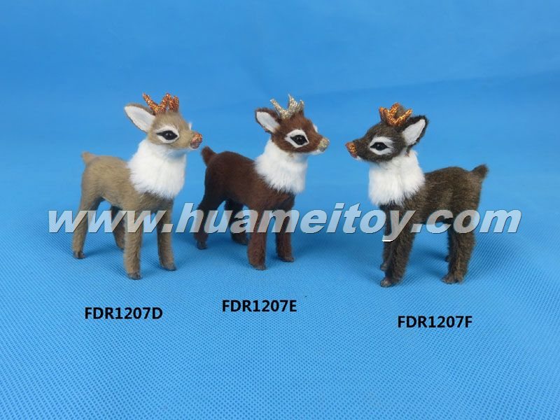 FDR1207D,菏泽宇航裘革制品有限公司专业仿真皮毛动物生产厂家